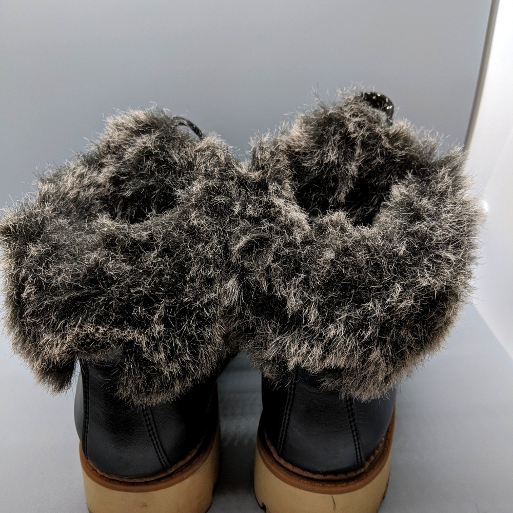Sam Edelman faux fur boots size 7 - Picture 4 of 12